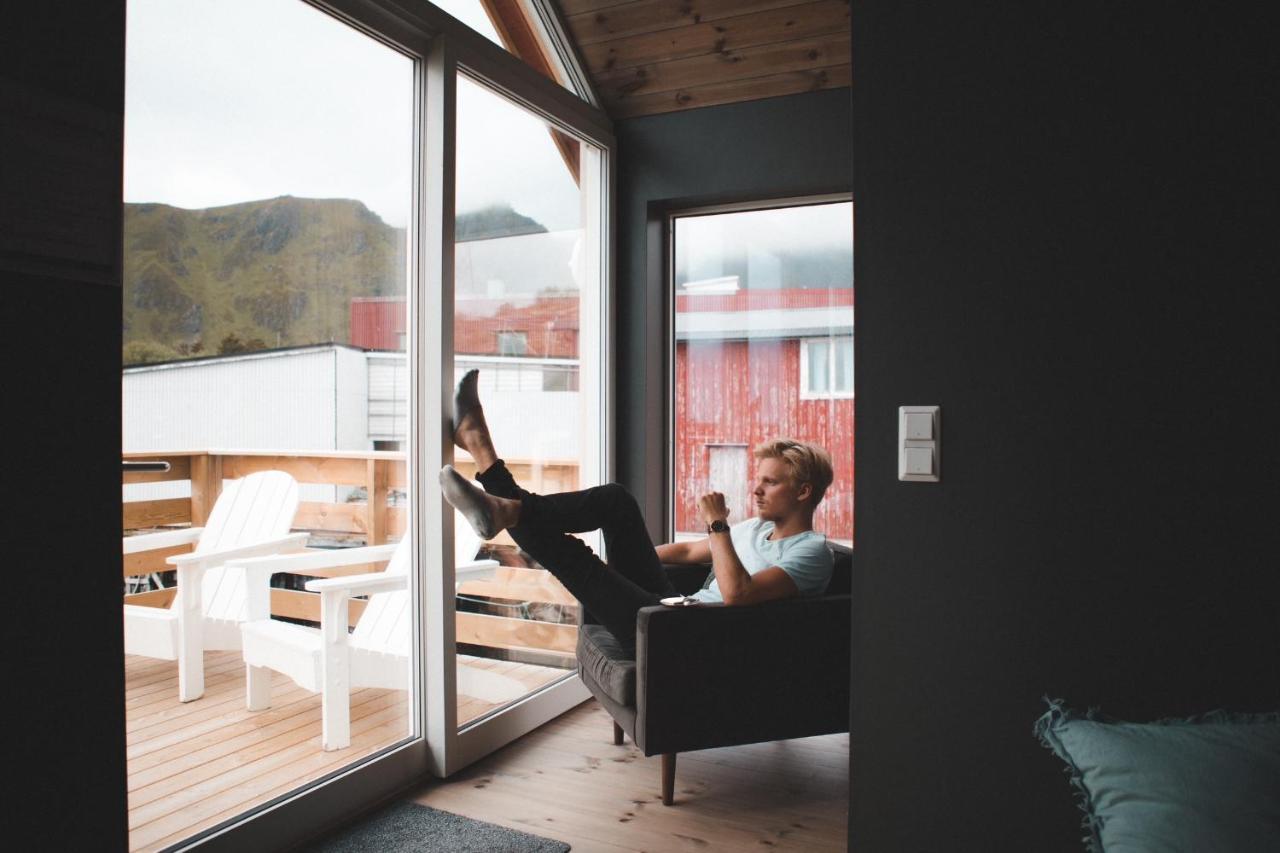Solsiden Brygge Rorbuer Hotel Болстад Екстериор снимка