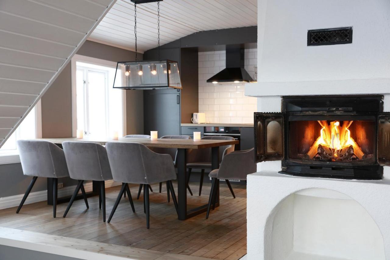 Solsiden Brygge Rorbuer Hotel Болстад Екстериор снимка